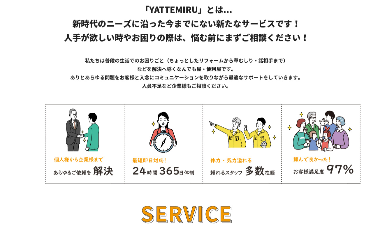 なんでも屋 株式会社YATTEMIRU